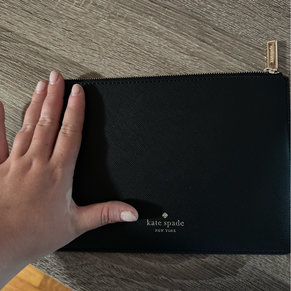 Black Kate Spade Clutch Bag